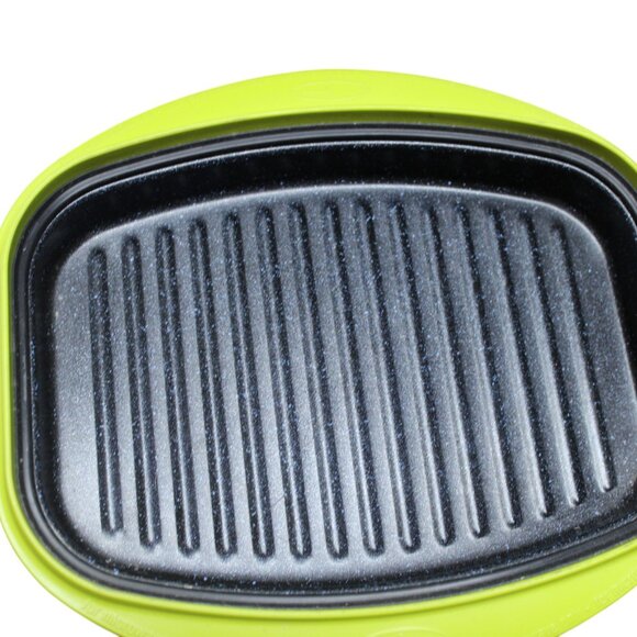 Vintage Microwave Grill RANGE MATE Multi-Cooker Nonstick Lime Green + book NEW - Picture 6 of 10